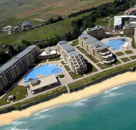 Midia Grand Resort, Terrassen Paradies Apartment Acheloj Exteriér fotografie